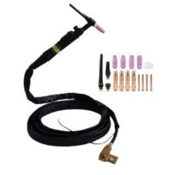 ANTORCHA TIG 200 AMP AIRE 12“ 1CAB C/CONS 45V62 WELD-PRO