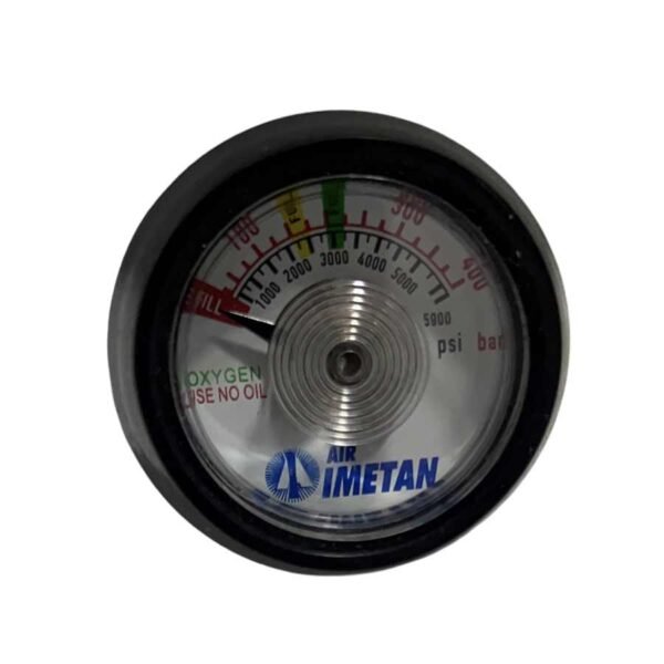 MANOMETRO BAJO PERFIL 125 0-4000 PSI 1:8 NPT
